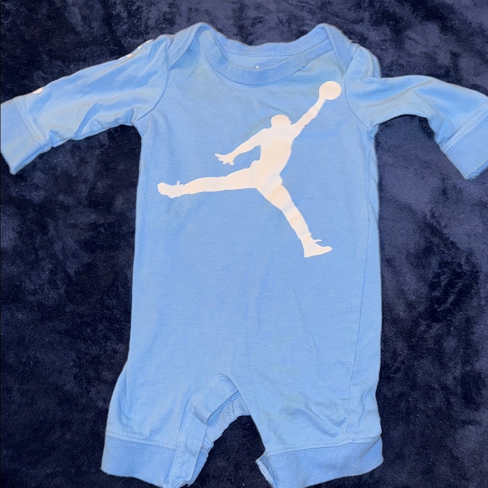 Jordan Blue Bodysuit with White Graphic